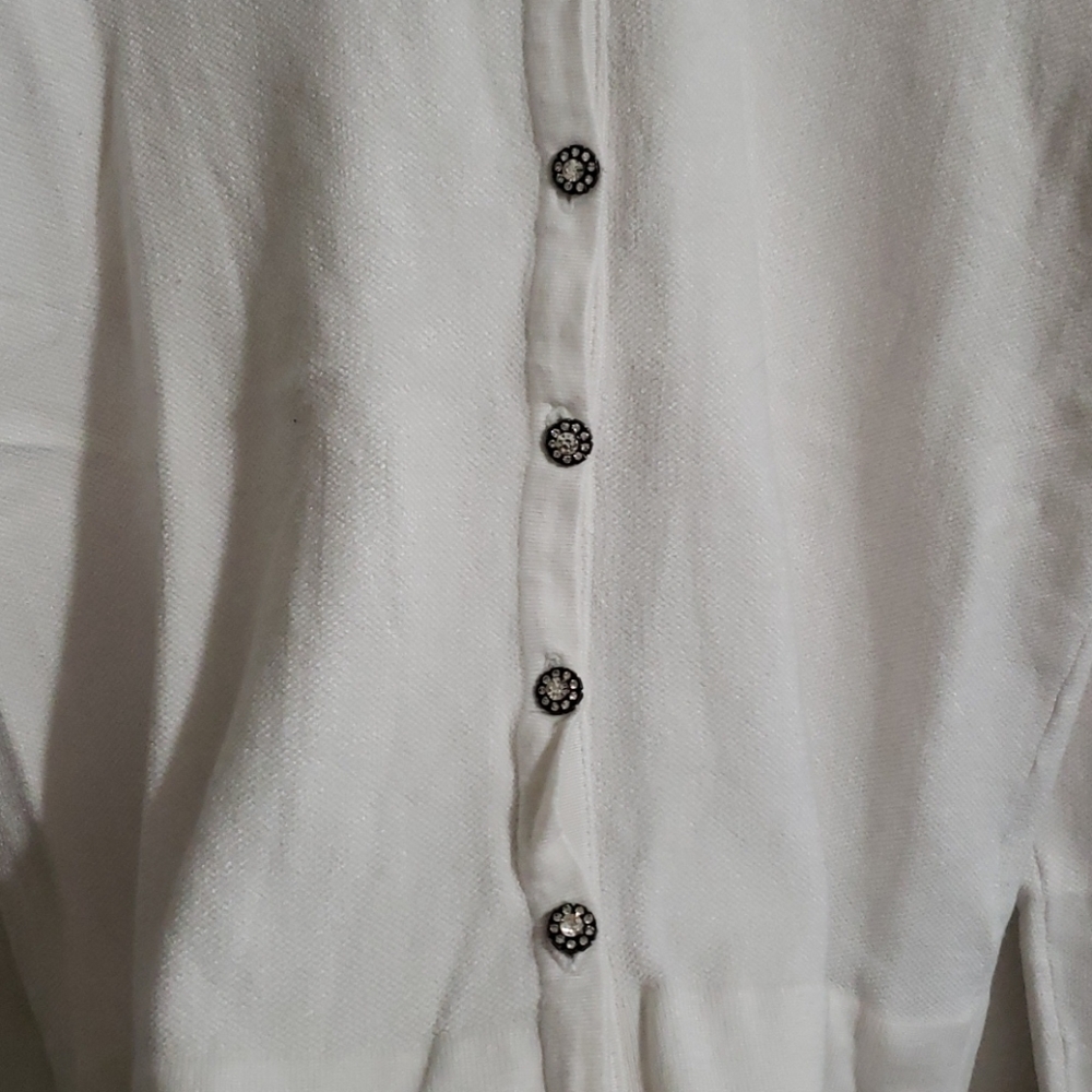 Zara Gem Button Cardigan - Picture 5 of 7